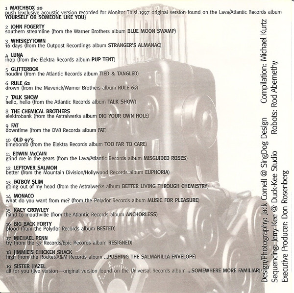 descargar álbum Various - Monitor This The Record Exchange Sampler 1997