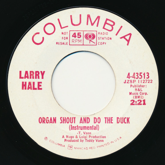 last ned album Larry Hale - Shout And Do The Duck Organ Shout And Do The Duck Instrumental