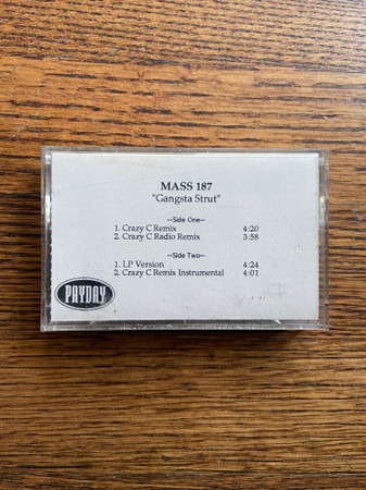 Mass 187 – Gangsta Strut (1996, CD) - Discogs