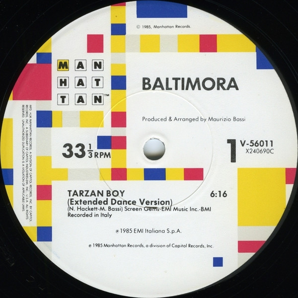 Baltimora-Tarzan Boy