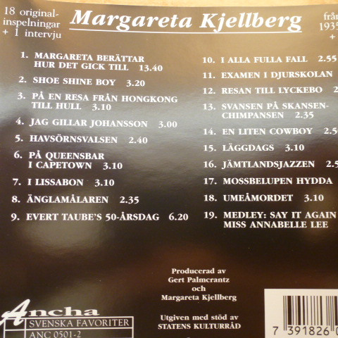 Album herunterladen Margareta Kjellberg - Från Mina Många Sidor