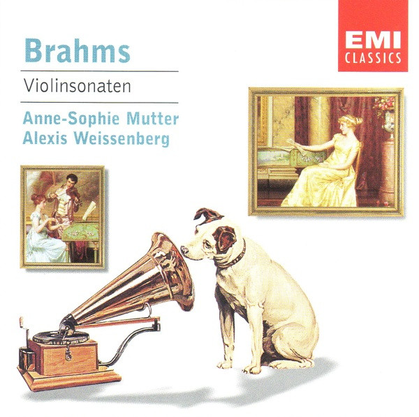 lataa albumi Brahms AnneSophie Mutter, Alexis Weissenberg - Violinsonaten