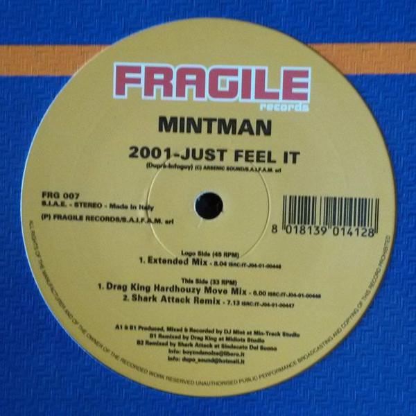 télécharger l'album Mintman - 2001 Just Feel It