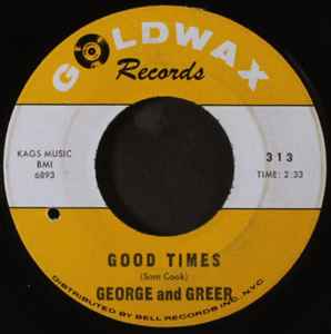 George & Greer - You Didn't Know It But You Had Me / Good Times album cover