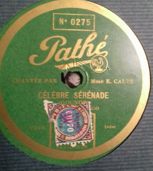 ladda ner album Mme E Calvé, Offenbach, Gounod - Les Contes DHoffmann Célèbre Sérénade