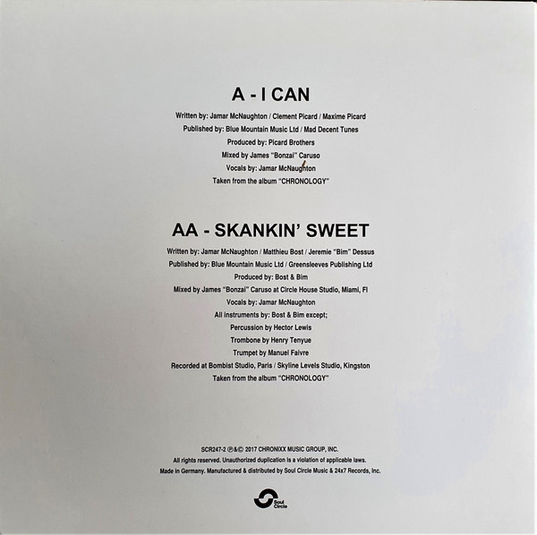 まとめ買い】 can/SKANKI'N i Chronixx SWEET 7インチレコード 洋楽 