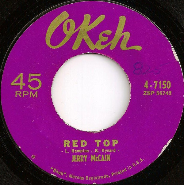 télécharger l'album Jerry McCain - Red Top Twist 62