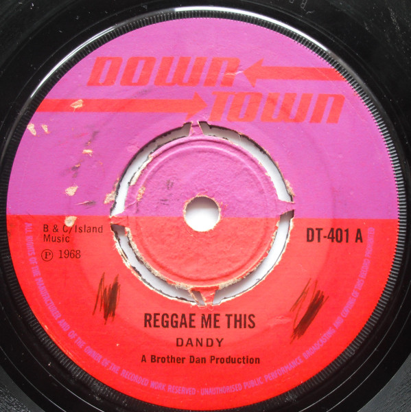 Dandy – Reggae Me This (1968, Vinyl) - Discogs