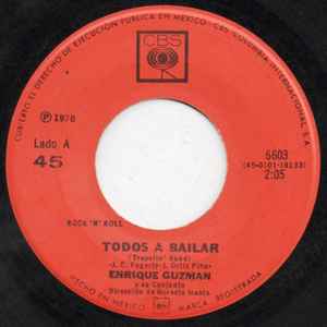 Enrique Guzmán - Todos A Bailar (Travellin' Band) album cover