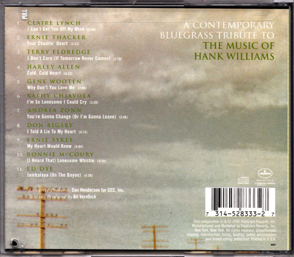 Album herunterladen Various - A Picture Of Hank The New Bluegrass Way