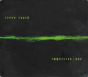 Steve Roach - Immersion : One album cover