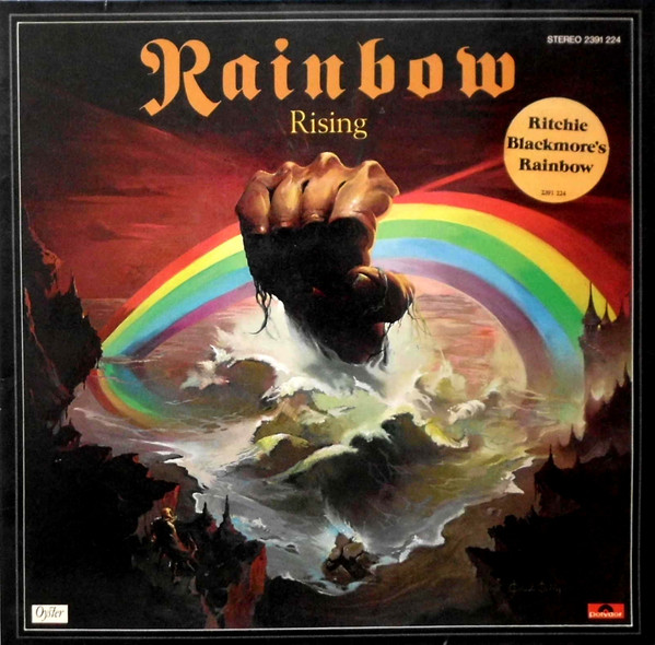 Обложка конверта виниловой пластинки Rainbow - Rising