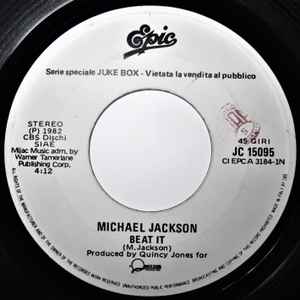 Michael Jackson – Beat It (1983, Vinyl) - Discogs