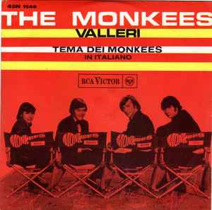 The Monkees - Valleri / Tema Dei Monkees album cover