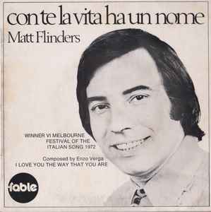 Matt Flinders - Con Te La Vita Ha Un Nome album cover