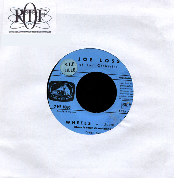 Joe Loss His Orchestra Wheels Cha Cha 1961 Push Out Center