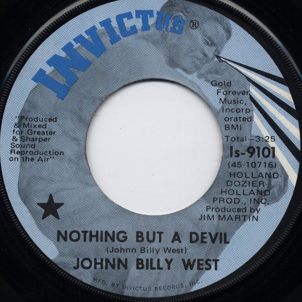 télécharger l'album Johnn Billy West - Nothing But A Devil