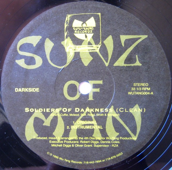 Sunz Of Man – Soldiers Of Darkness / Five Arch Angels (1995, Vinyl