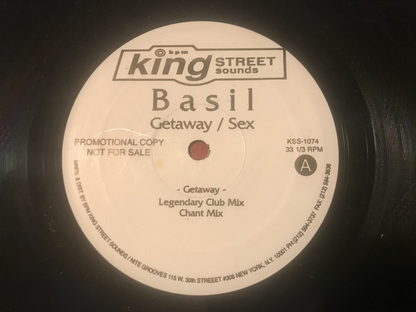 Basil Getaway Sex 1998 Vinyl Discogs