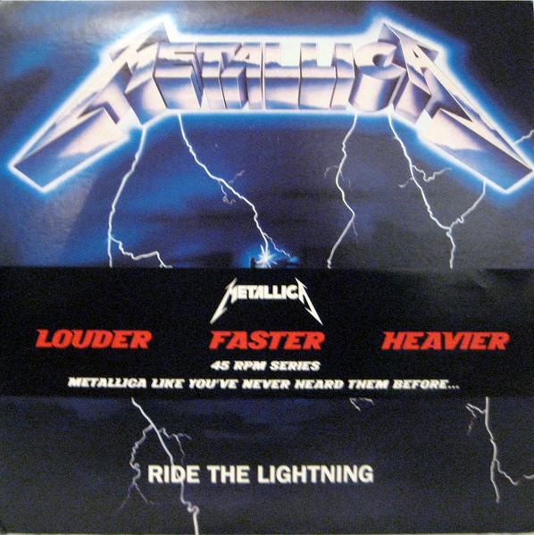 Metallica – Ride The Lightning (2010, Blue, Vinyl) - Discogs