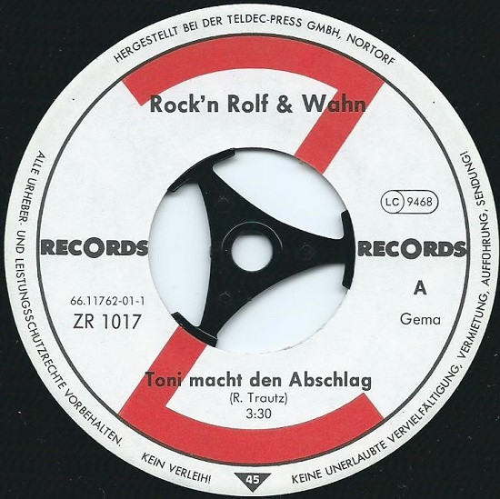 descargar álbum Rock'N Rolf & Wahn - Toni Macht Den Abschlag