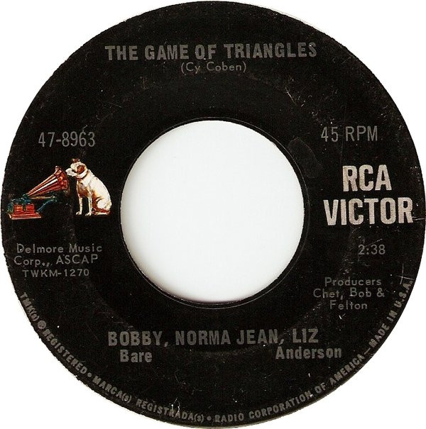 baixar álbum Bobby Bare, Norma Jean , Liz Anderson - Bye Bye Love The Game Of Triangles