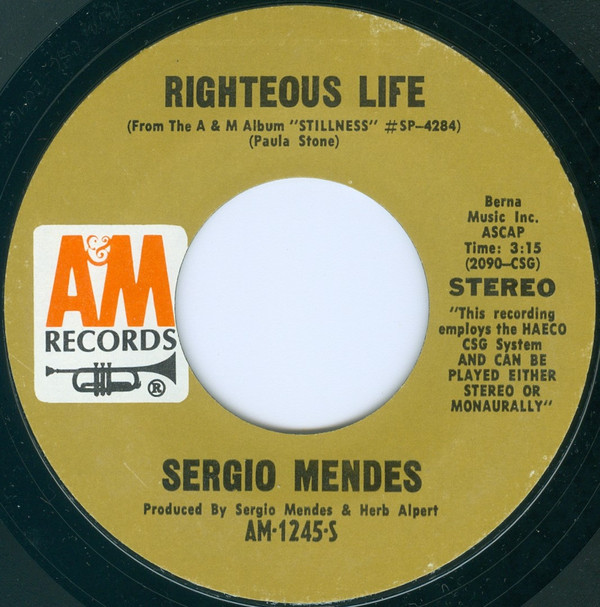 télécharger l'album Sérgio Mendes & Brasil '66 - Righteous Life