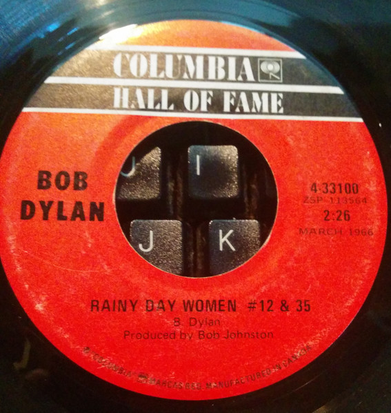 Bob Dylan – Like A Rolling Stone / Rainy Day Women #12 & 35 (Vinyl