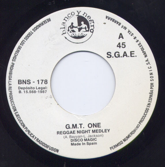 last ned album GMT One - Reggae Night Medley