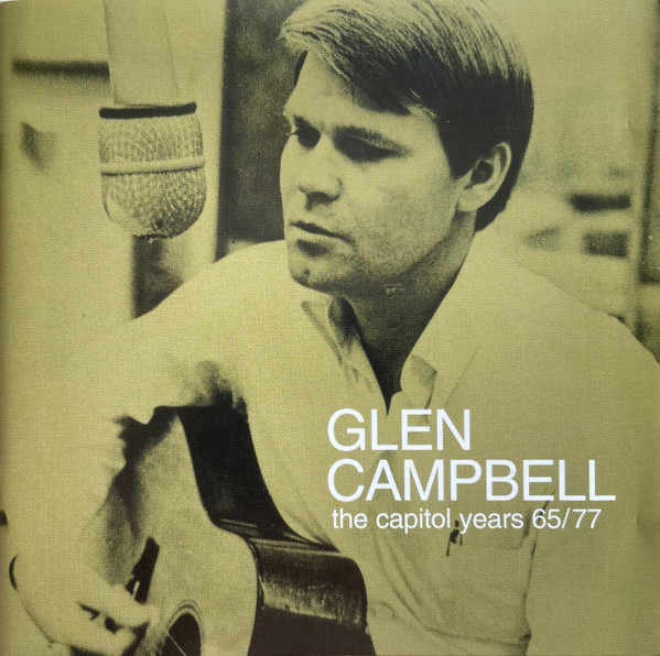 GLEN CAMPBELL SOMEONE ABOVE 2 Track 7" Single Plain Paper Sleeve CAPITOL 22 