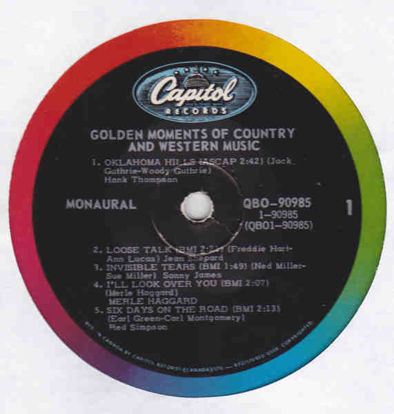 ladda ner album Various - Golden Moments Of Country And Western Music