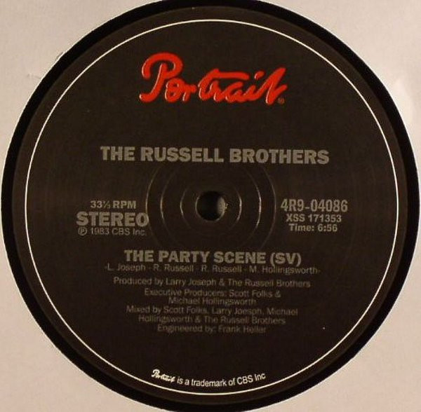 The Russell Brothers – The Party Scene (1983, Vinyl) - Discogs