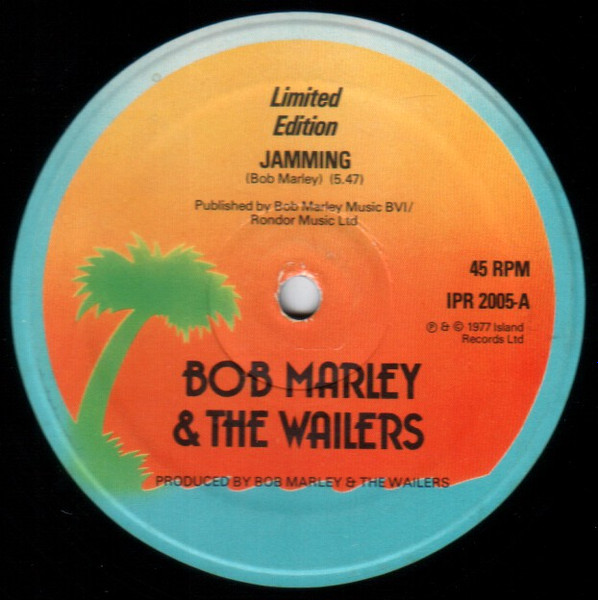 Bob Marley & The Wailers – Jamming (1977, Vinyl) - Discogs