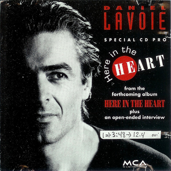 télécharger l'album Daniel Lavoie - Here In The Heart