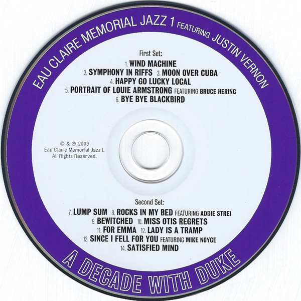 ladda ner album Eau Claire Memorial Jazz 1 Featuring Justin Vernon - A Decade With Duke