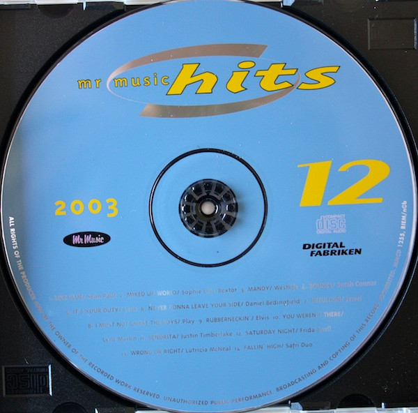 ladda ner album Various - Mr Music Hits 12 2003