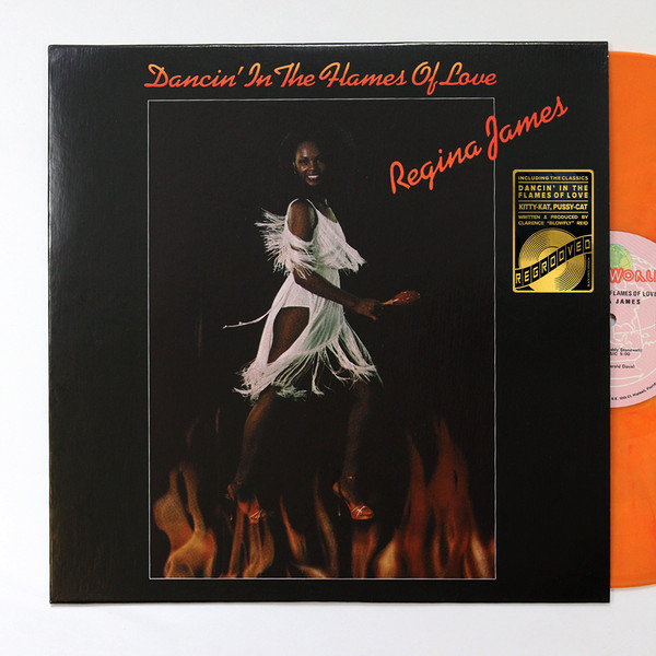 HMV渋谷】REGINA JAMES/DANCIN´ IN THE FLAMES OF LOVE(RW4001)-