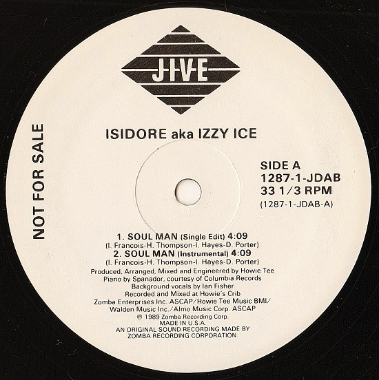 Izzy-Ice And DJ Majesty - Soulman | Releases | Discogs