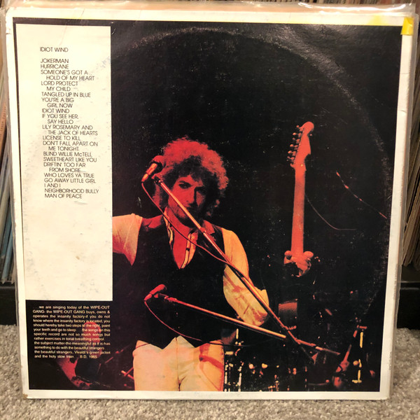 télécharger l'album Bob Dylan - Idiot Wind Again