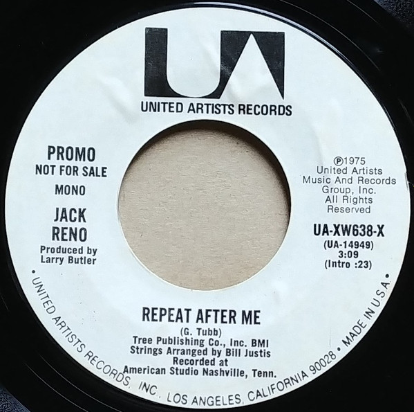 télécharger l'album Jack Reno - Repeat After Me