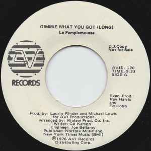 Le Pamplemousse – Gimmie What You Got (1976, Vinyl) - Discogs