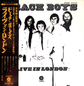 The Beach Boys – Live In London (1970, Red Wax, Vinyl) - Discogs