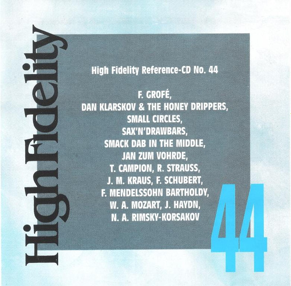 lataa albumi Various - High Fidelity Reference CD No 44