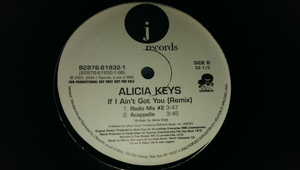 descargar álbum Alicia Keys - If I Aint Got You Remix