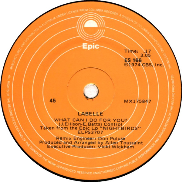 LaBelle – Nightbird (1974, Vinyl) - Discogs