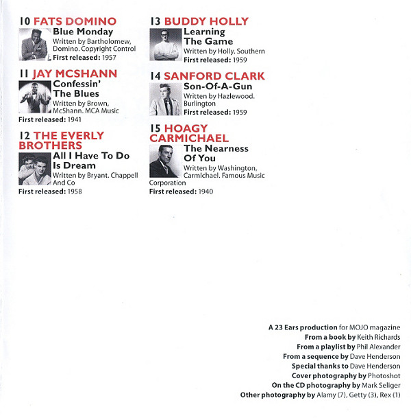 ladda ner album Various - Life Companion 15 Tracks That Shaped Keith Richards