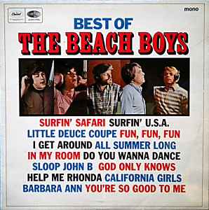 The Beach Boys - Best Of The Beach Boys album cover