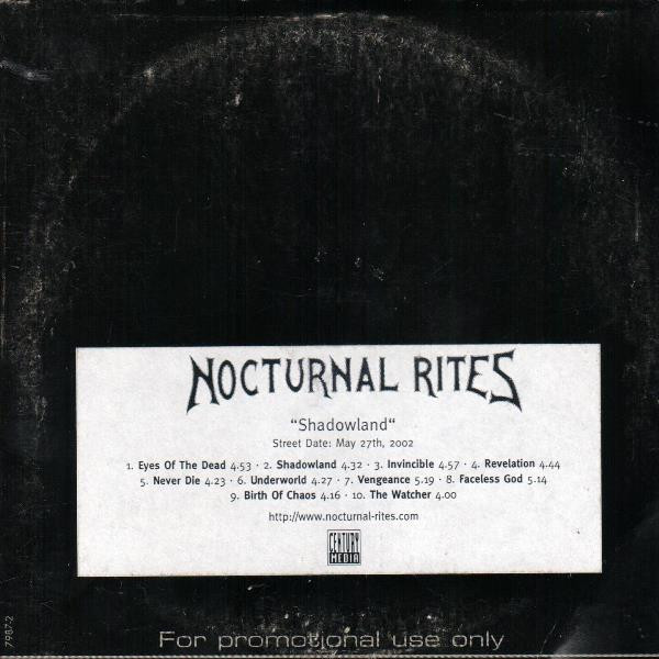 Nocturnal Rites - Shadowland | Releases | Discogs