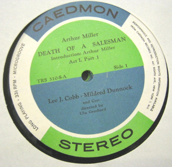 télécharger l'album Arthur Miller - Death Of A Salesman