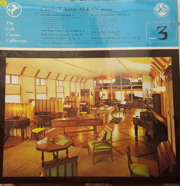 baixar álbum CharlesValentin Alkan, Ronald Smith - The Colt Clavier Collection Vol 3